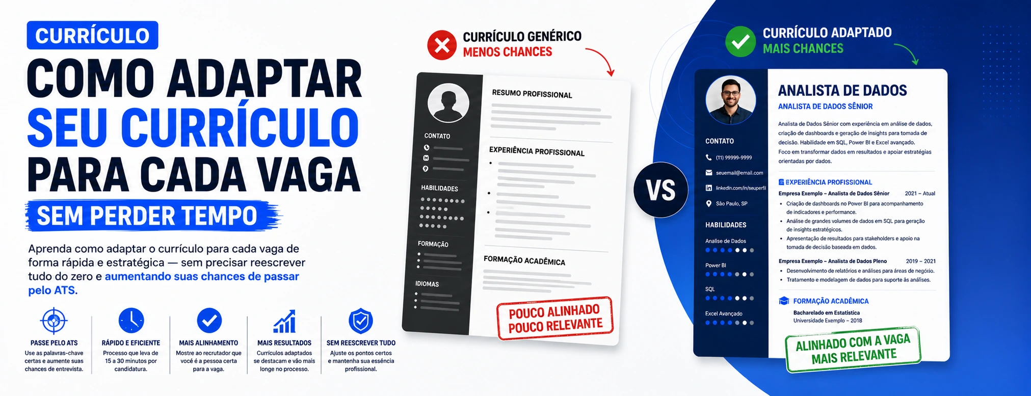 Como adaptar seu currículo para cada vaga sem perder tempo