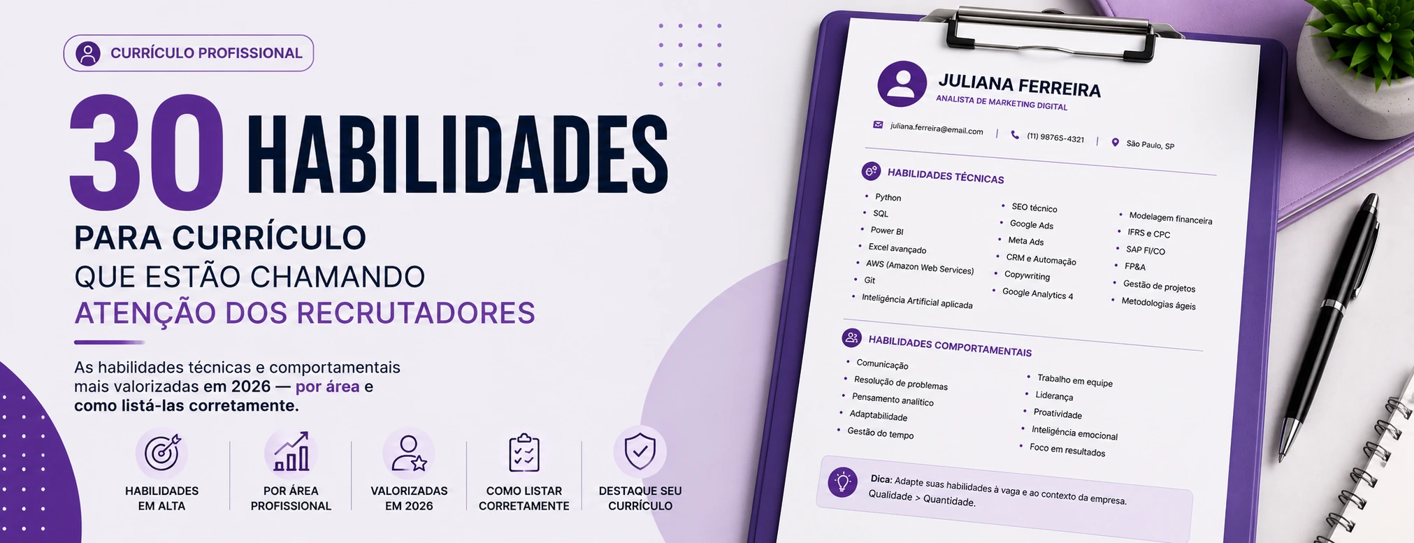 30 Habilidades Para Currículo Que Estão Chamando Atenção dos Recrutadores